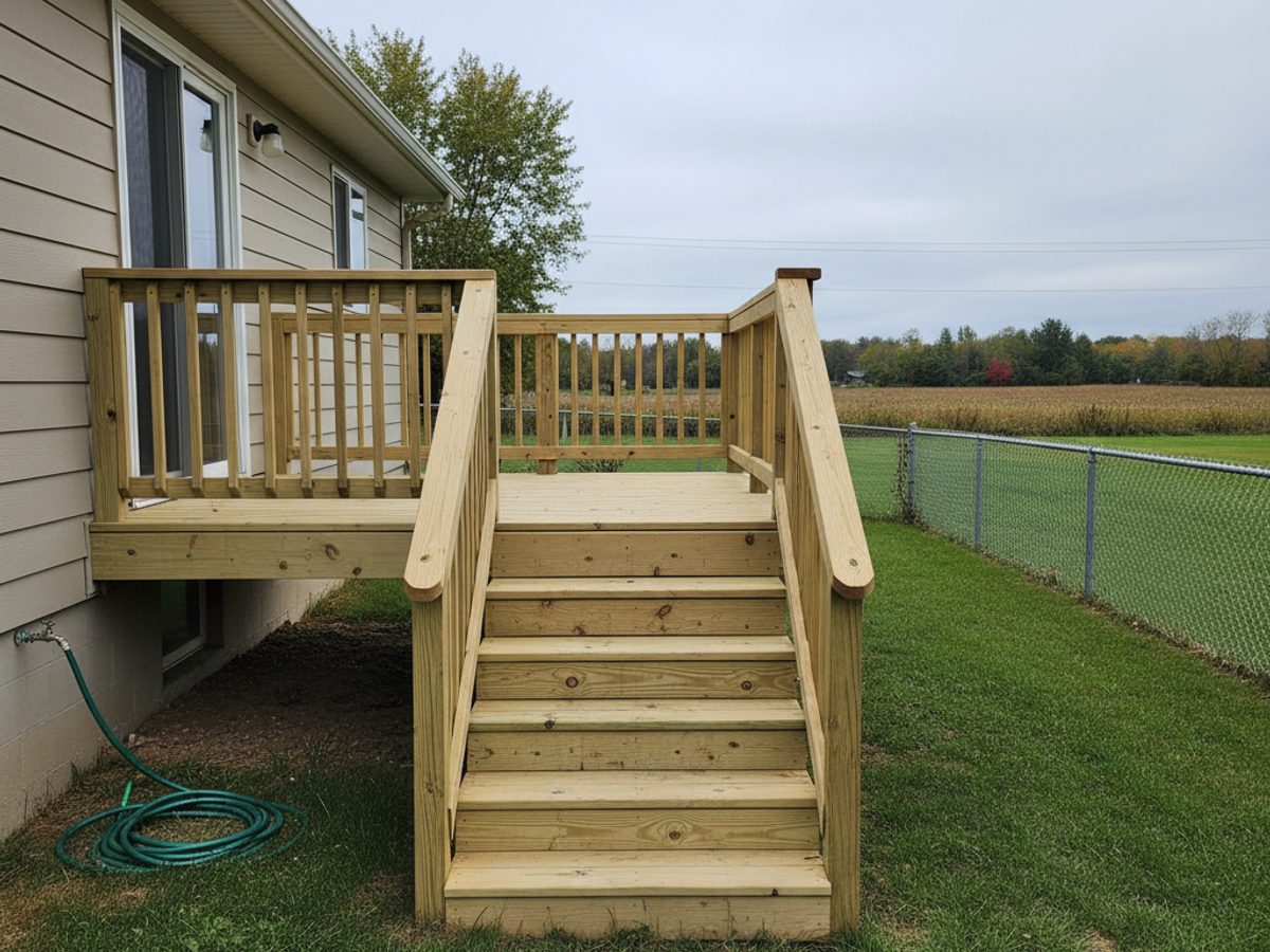 Deck Repair completed by Valley Deck Solutions in Racine, WI