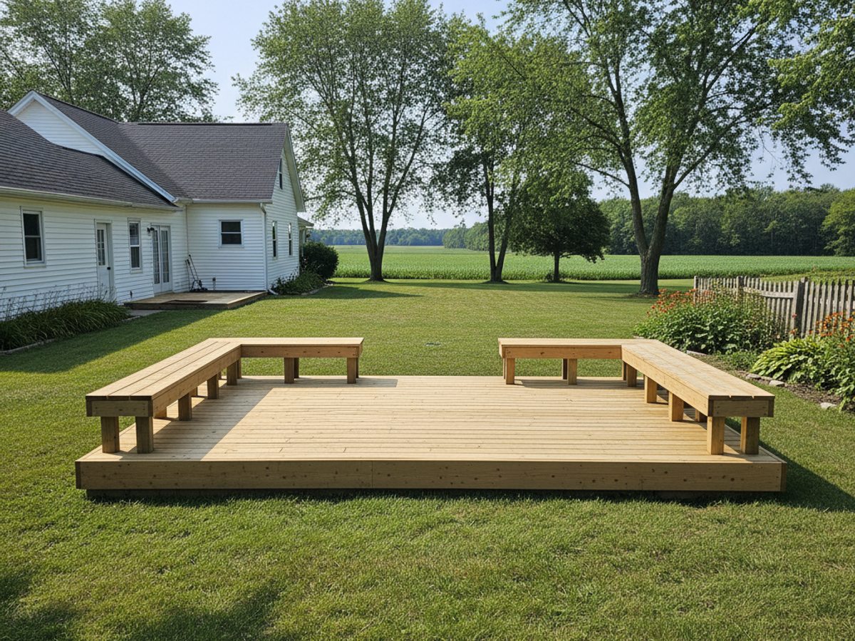 Deck Installation completed by Valley Deck Solutions in Oak Creek, WI