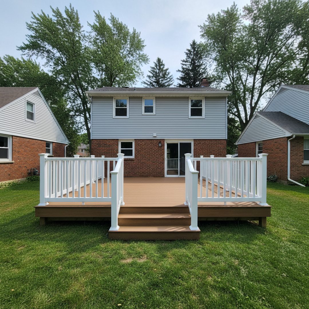 Deck Removal & Demolition completed by Valley Deck Solutions in New Berlin, WI